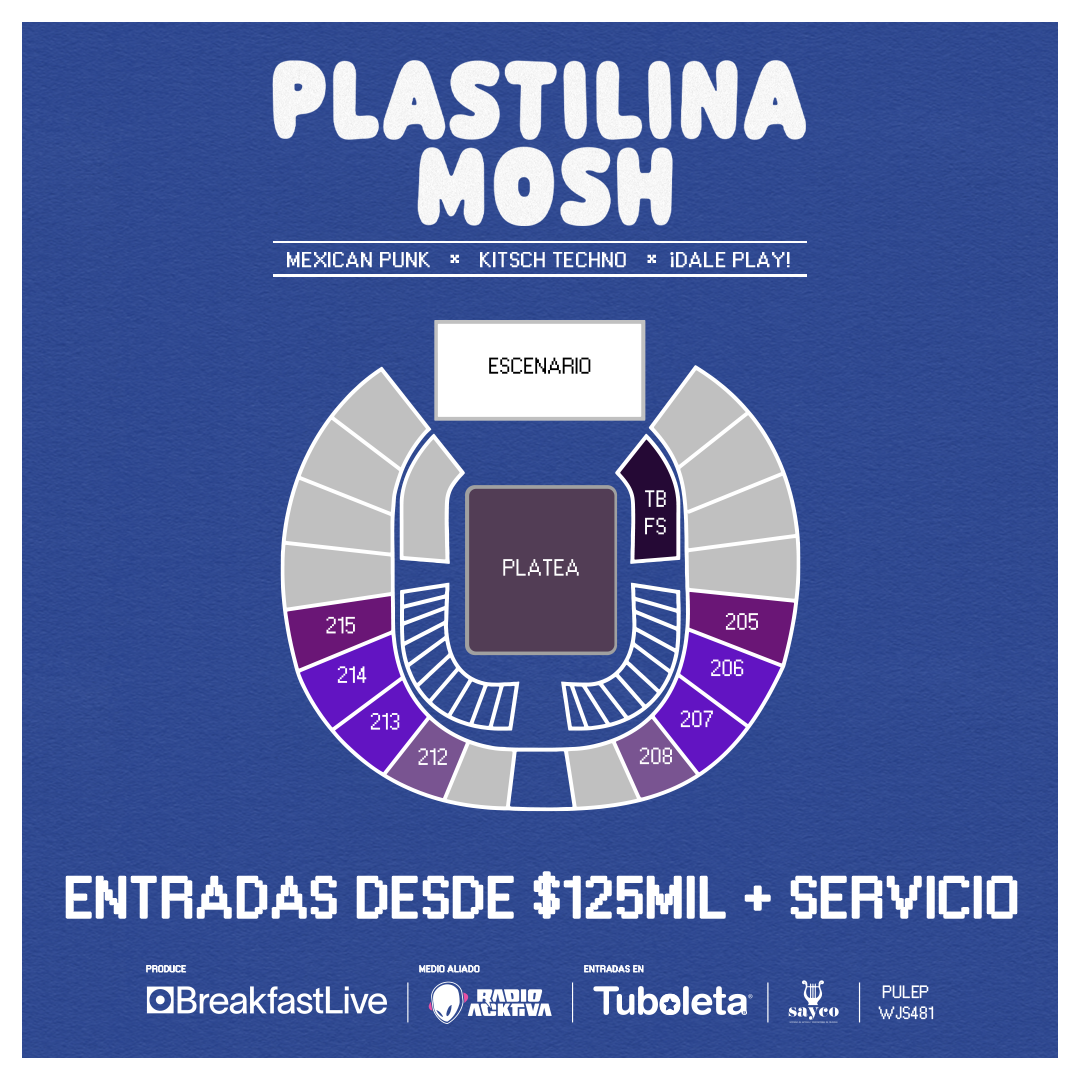 Plastilina Mosh: El caos con clase regresa a Bogotá